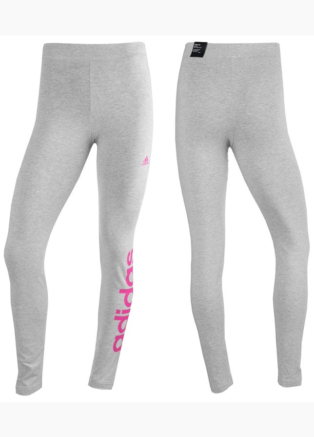 adidas Legginsy dla dzieci Essentials Linear Logo Cotton Tights IC3580 adidas Legginsy dla dzieci Essentials Linear Logo Cotton Tights IC3580