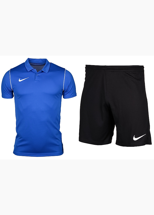 Nike dziecięcy strój sportowy koszulka spodenki Dry Park 20 Polo Youth BV6903 463/BV6865 010 Nike dziecięcy strój sportowy koszulka spodenki Dry Park 20 Polo Youth BV6903 463/BV6865 010
