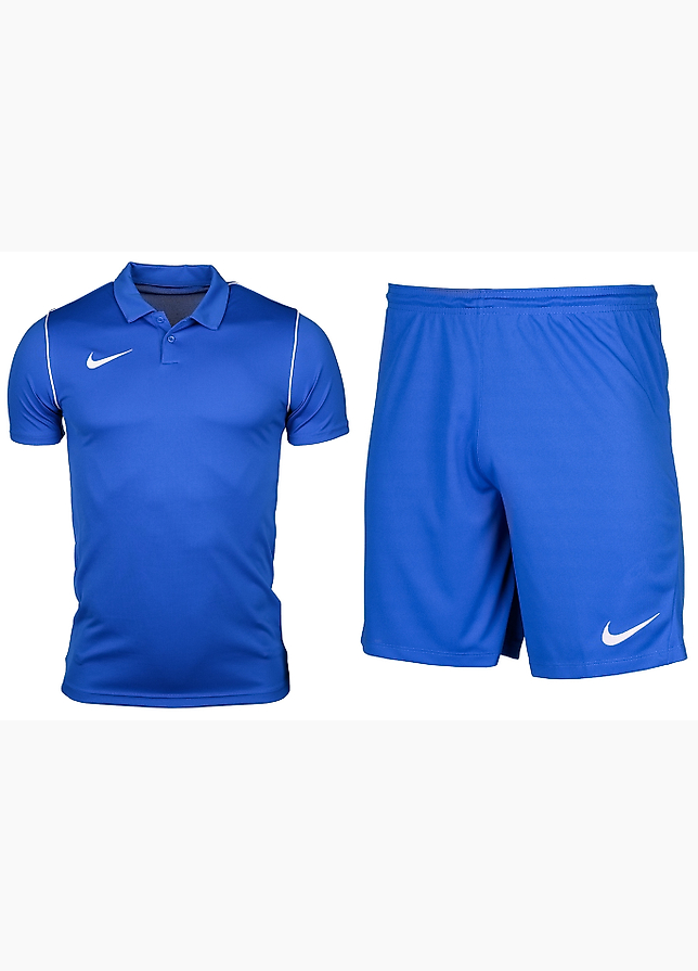 Nike dziecięcy strój sportowy koszulka spodenki Dry Park 20 Polo Youth BV6903 463/BV6865 463 Nike dziecięcy strój sportowy koszulka spodenki Dry Park 20 Polo Youth BV6903 463/BV6865 463