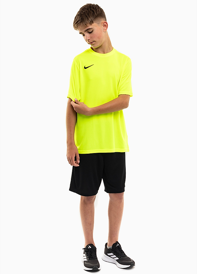 Nike dziecięcy strój sportowy koszulka spodenki Dry Park VII JSY SS BV6741 702/BV6865 010 Nike dziecięcy strój sportowy koszulka spodenki Dry Park VII JSY SS BV6741 702/BV6865 010
