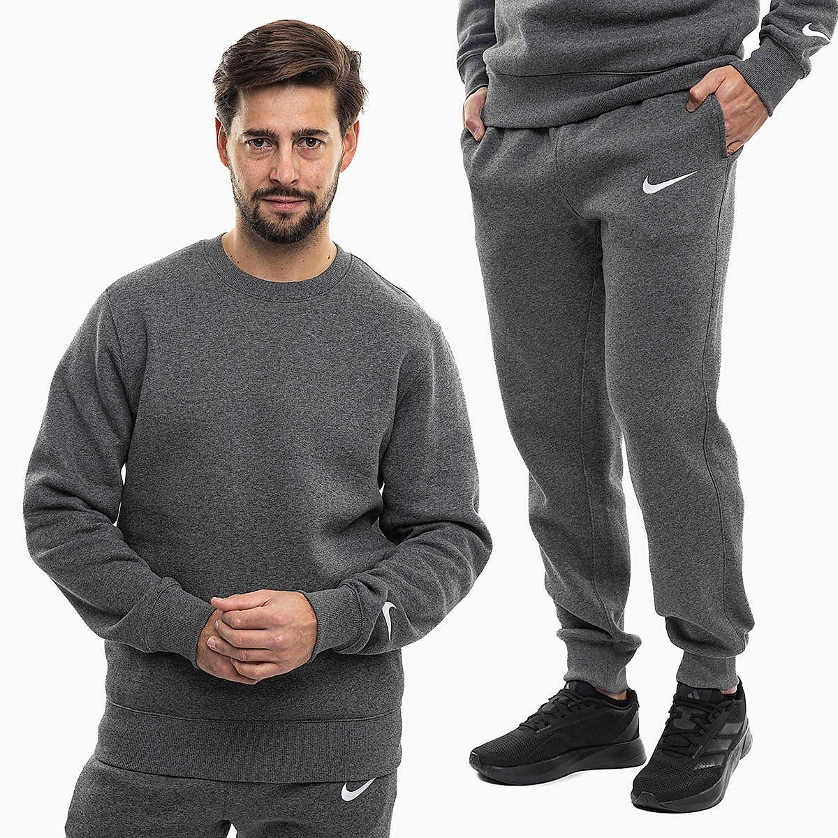 Nike Heren Trainingspak Park 26 Fleece Crew IO9039 071/IB1248 071
