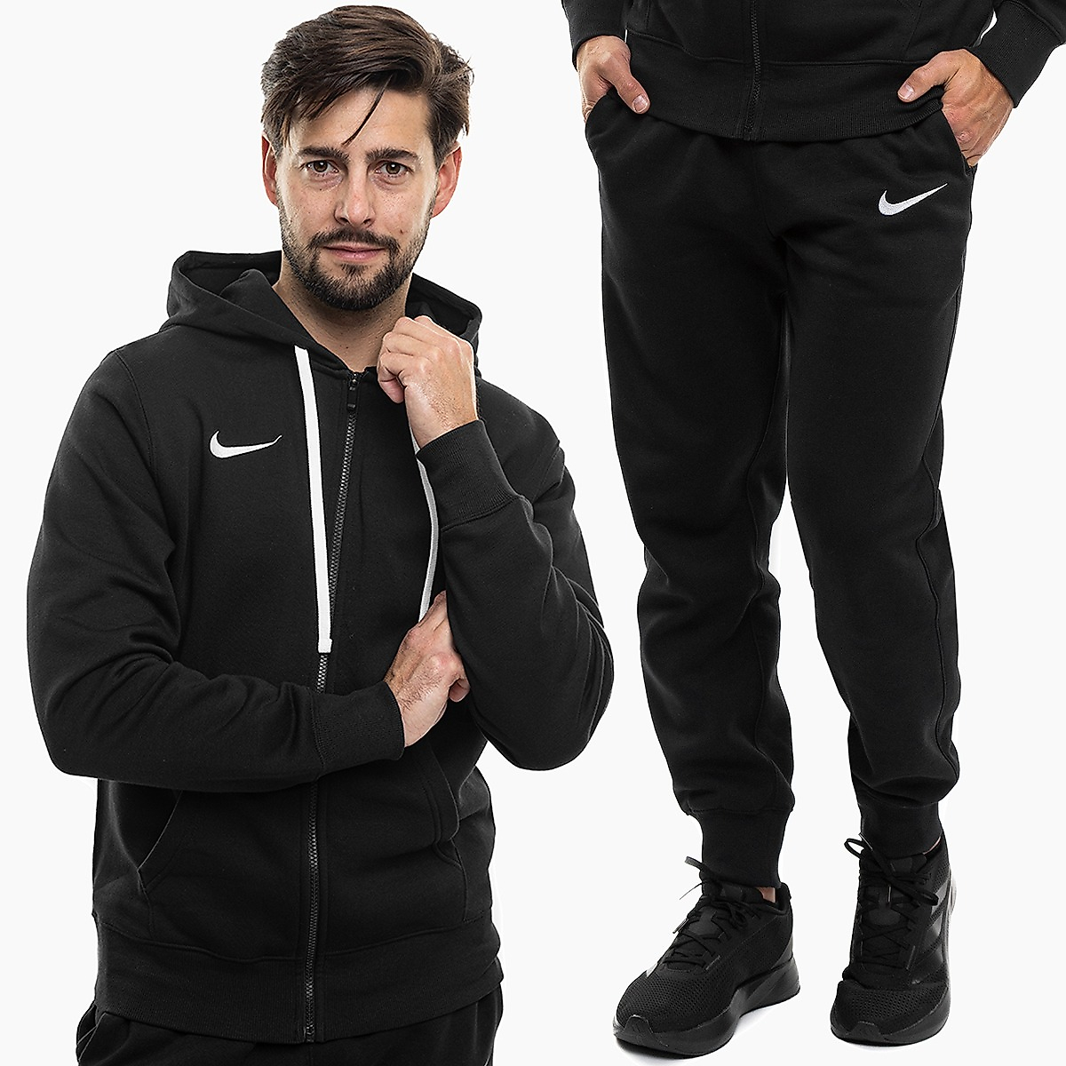 Nike Heren trainingspak Park 26 Fleece Full-Zip Hoodie IB1228 010/IB1248 010