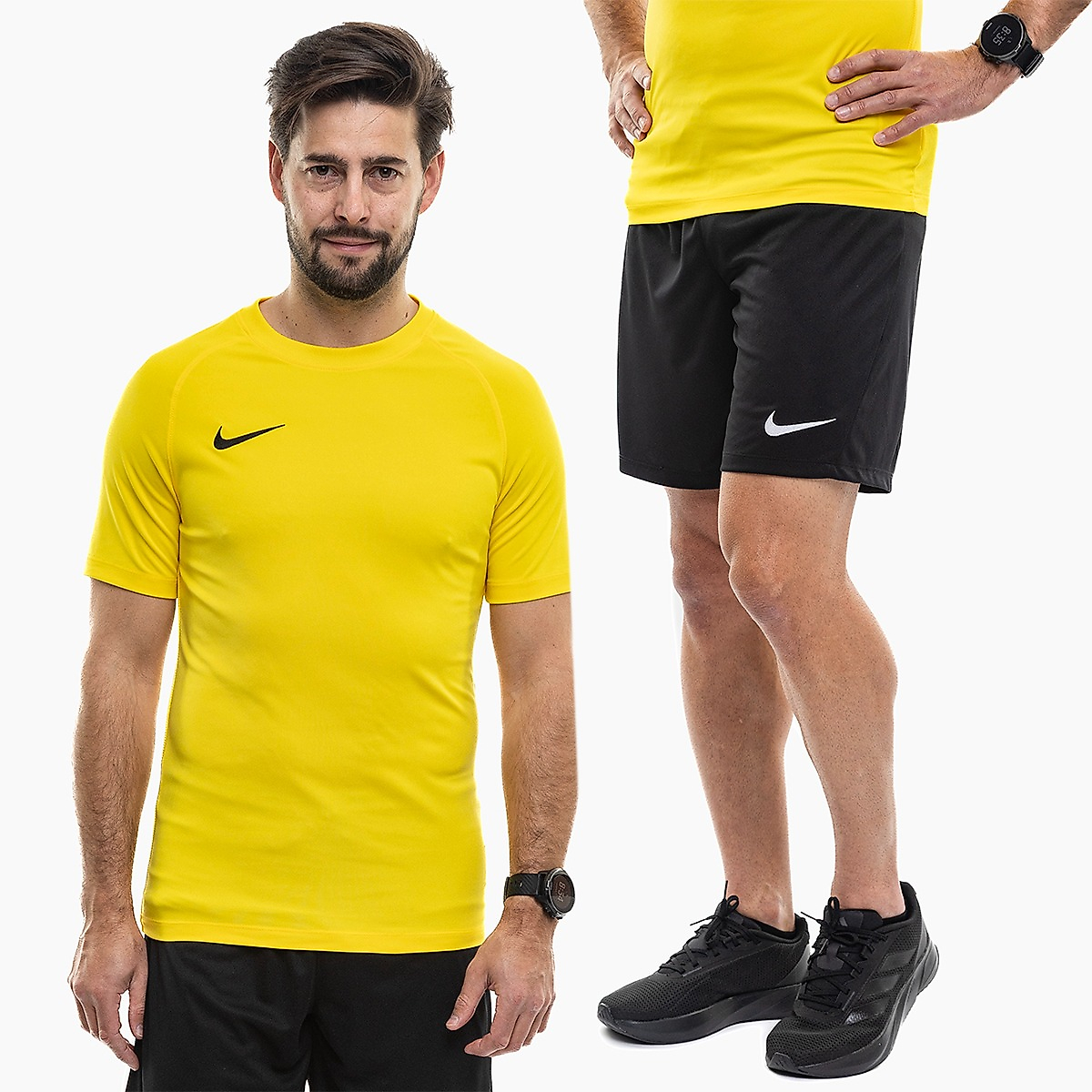 Nike Heren Sportset Shirt Short Park VIII Jersey HV8173 719/BV6855 010