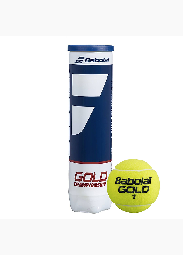 Babolat Piłki do tenisa ziemnego Gold Championship 4pcs 502082 Babolat Piłki do tenisa ziemnego Gold Championship 4pcs 502082