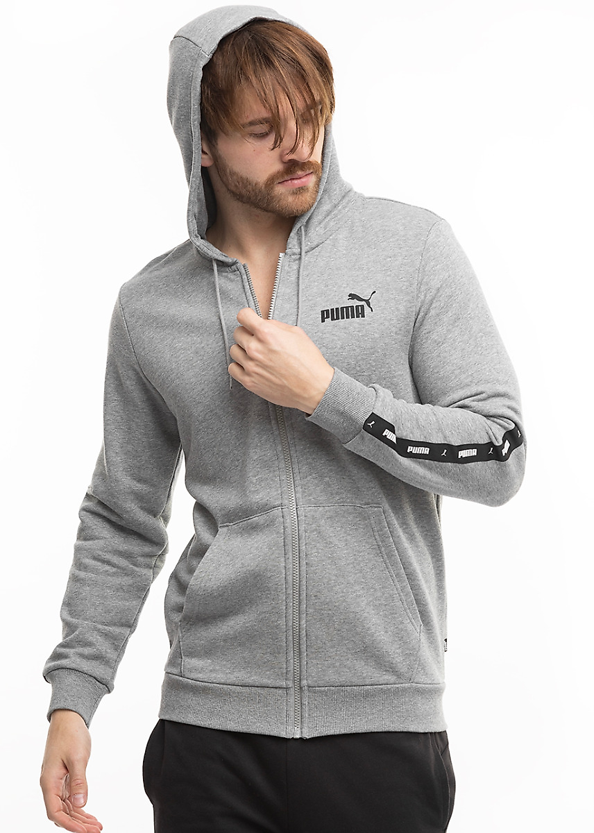 PUMA Bluza męska ESS+ Tape Full-Zip Hoodie TR 848768 03