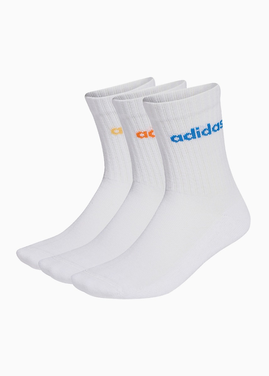 adidas Sokken Linear Crew Cushioned 3-pack KD1717