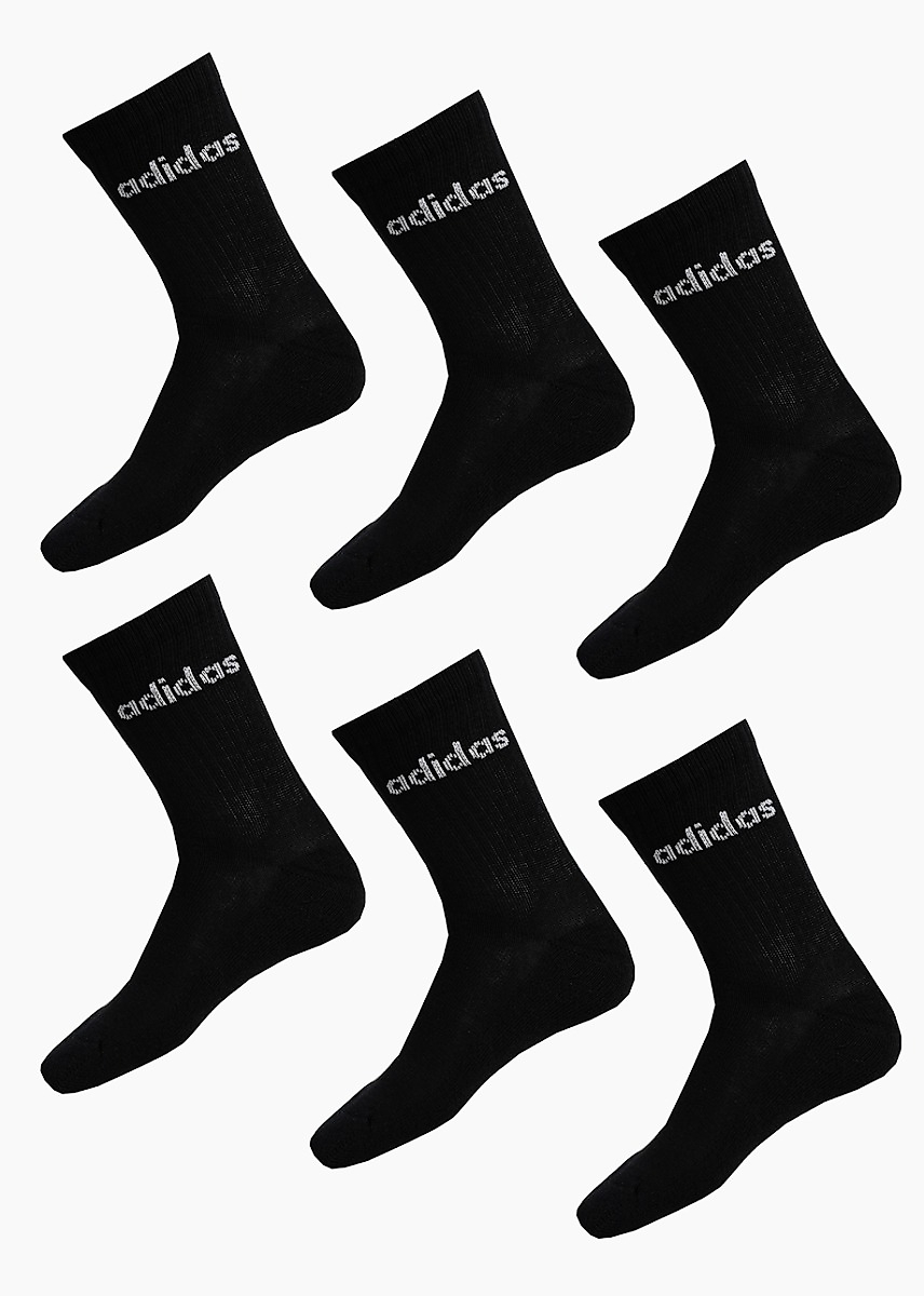 adidas Sokken Linear Crew Socks Cushioned 6 paar JL6094
