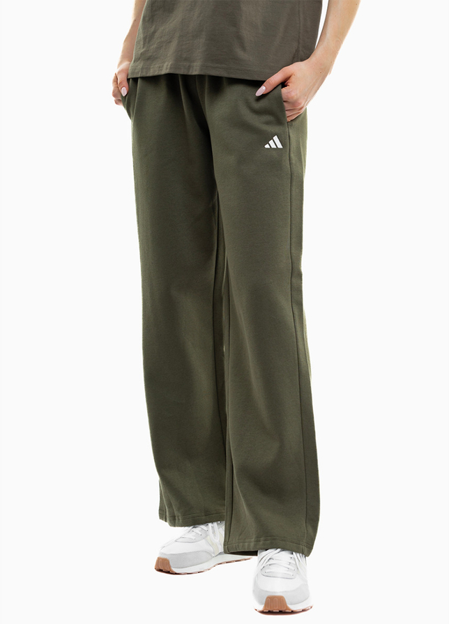 adidas Spodnie damskie Essentials Small Logo Feel Cozy Open-Hem JI6054 adidas Spodnie damskie Essentials Small Logo Feel Cozy Open-Hem JI6054
