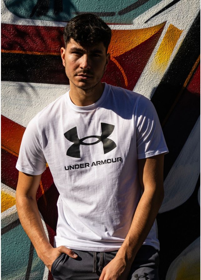 Under Armour Koszulka męska Sportstyle Logo 1382911 100 Under Armour Koszulka męska Sportstyle Logo 1382911 100