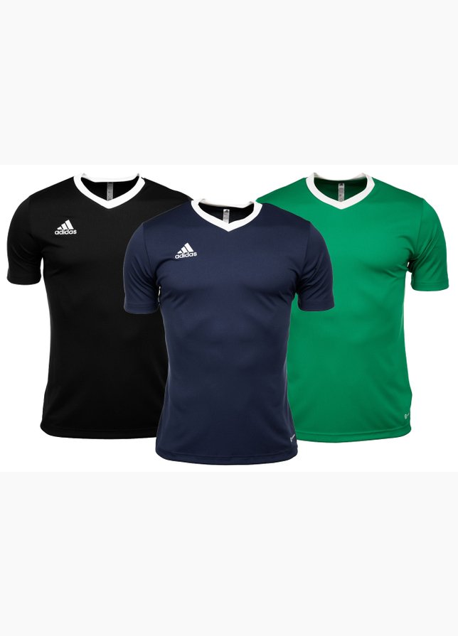 adidas Zestaw koszulek dziecięcych Entrada 22 Jersey H57497/H57564/HI2126 adidas Zestaw koszulek dziecięcych Entrada 22 Jersey H57497/H57564/HI2126