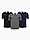 Afbeelding van Nike Zestaw koszulek męskich Dri-FIT Park 20 Polo SS CW6933 010/451/071 productvariant