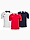 Afbeelding van Nike Zestaw koszulek męskich Dri-FIT Park 20 Polo SS CW6933 451/657/100 productvariant
