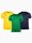 Afbeelding van Nike Zestaw koszulek męskich Dry Park VII JSY SS BV6708 410/302/719 productvariant